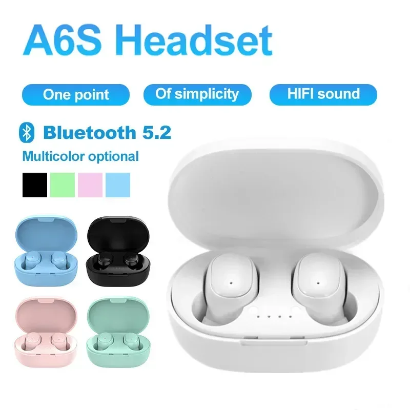 Auricolari wireless originali TWS Bluetooth con microfono, cuffie HiFi per musica, riduzione del rumore, per sport e gaming - Image 2