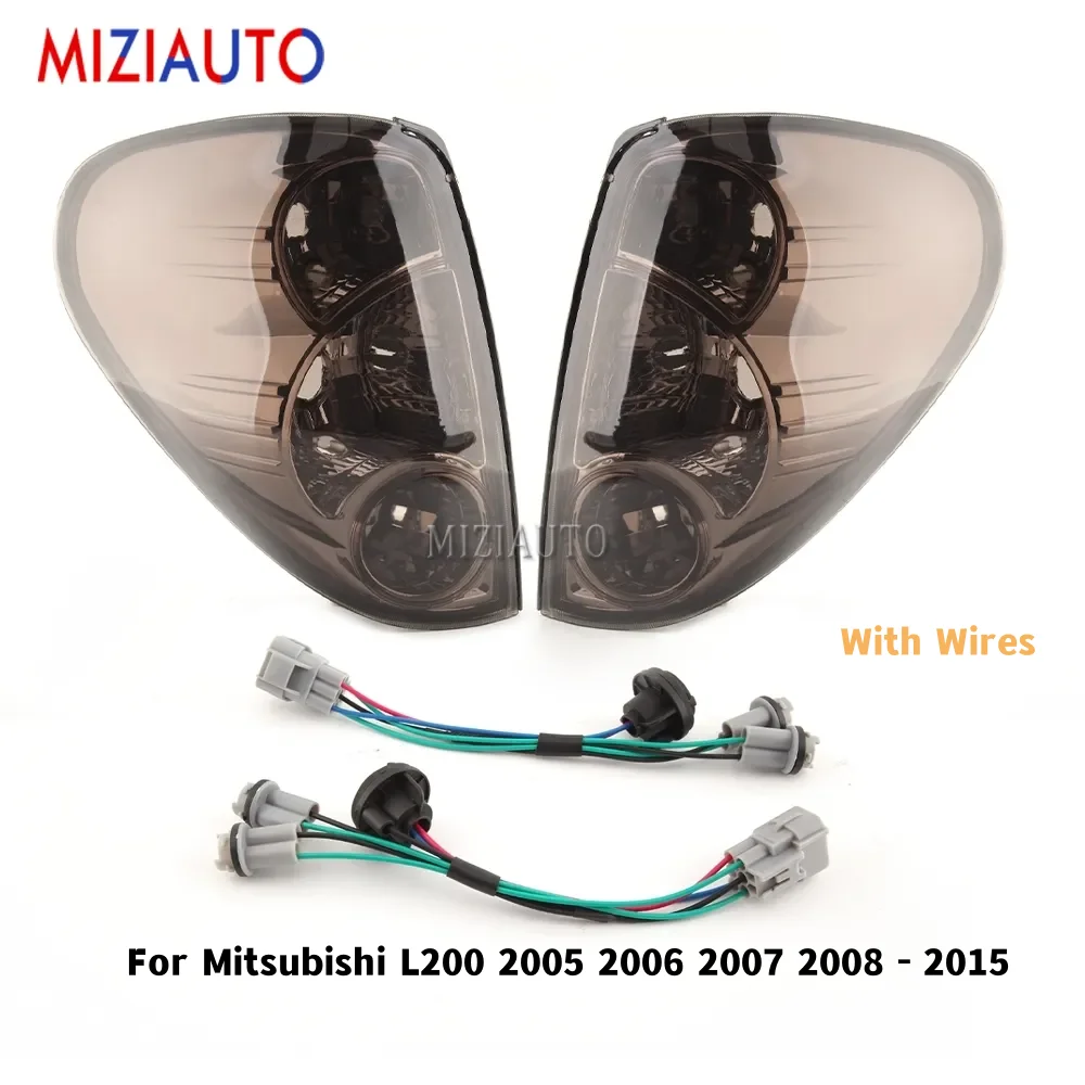 

Car LED Rear Tail Light For Mitsubishi L200 2005 2006 2007 2008 - 2015 Driving Stop Lamp Reversing Turn Signal Car Accsesories