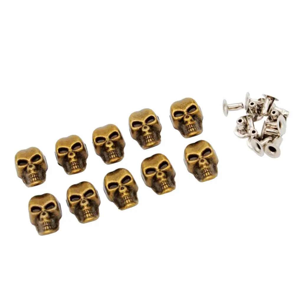 10 / Set Rivets Metal With Pins, 9x16 Mm Decorative Rivets Jewelry For