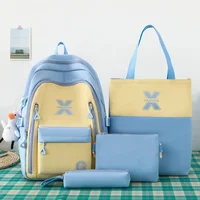 2024 New Schoolbag Set for Boys and Girls Students with Large Capacity and Multi-function 1