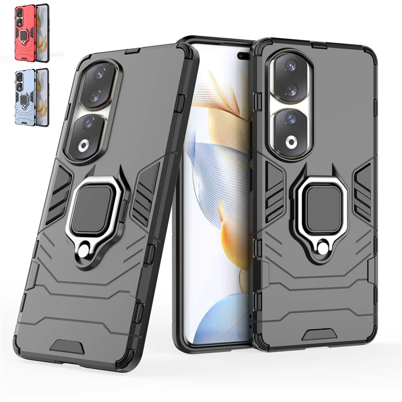 

Phone Case For Honor 90 Pro Cover For Honor 90 Pro Capas Shockproof Bumper Armor Back Rring Magnetic Holder Fundas Honor 90 Pro