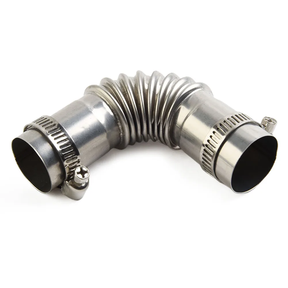 Conectores De Tubo De Escape Para Calentador Diésel - Acero Inoxidable 304, 24 Mm, Con Abrazaderas