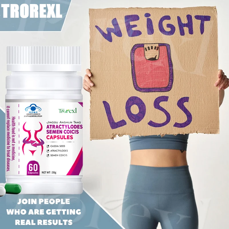 Cassia Seeds Capsules for Weight loss, Suppress Appetite,Calorie Burning,No Side Effects