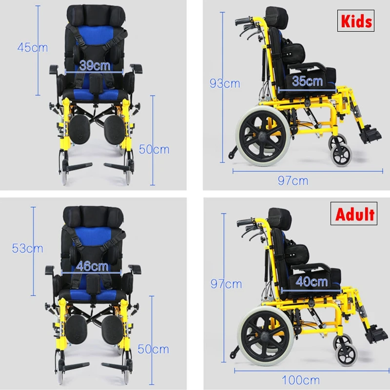 Foldable Walker Assist Walking Rehabilitation Device Elderly Children