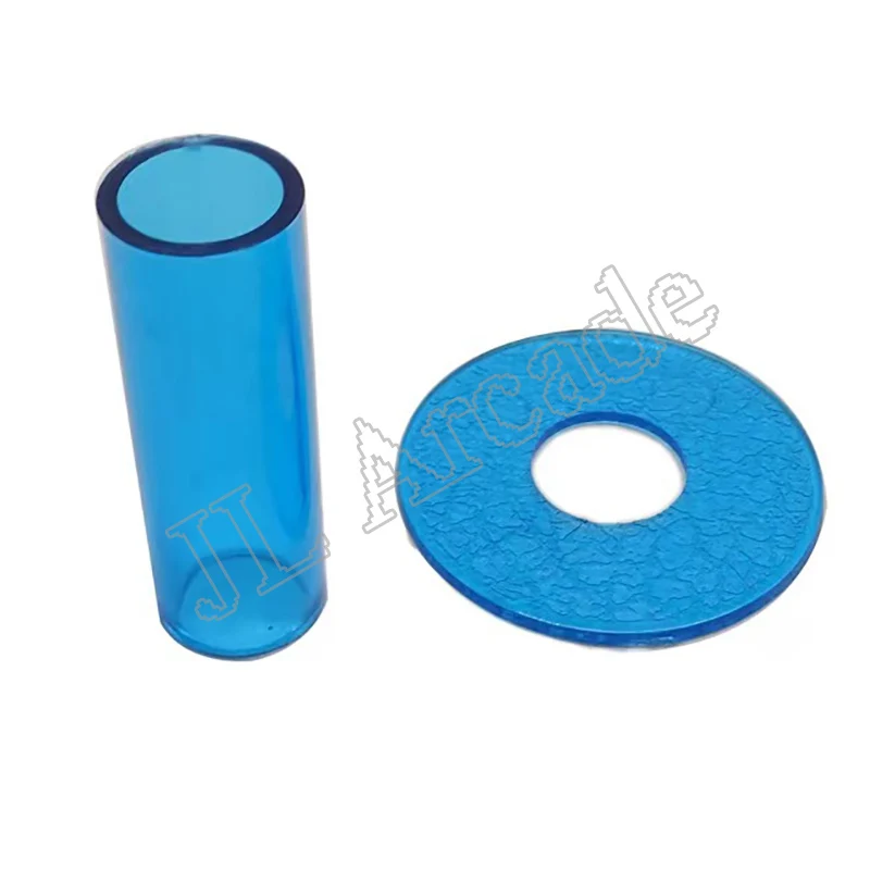 SANWA-아케이드 조이스틱 게임용 클리어 샤프트 커버, JLF-CD 샤프트 먼지떨이, 8Y.8YT DK 시리즈용 LB-35C 토볼, DIY