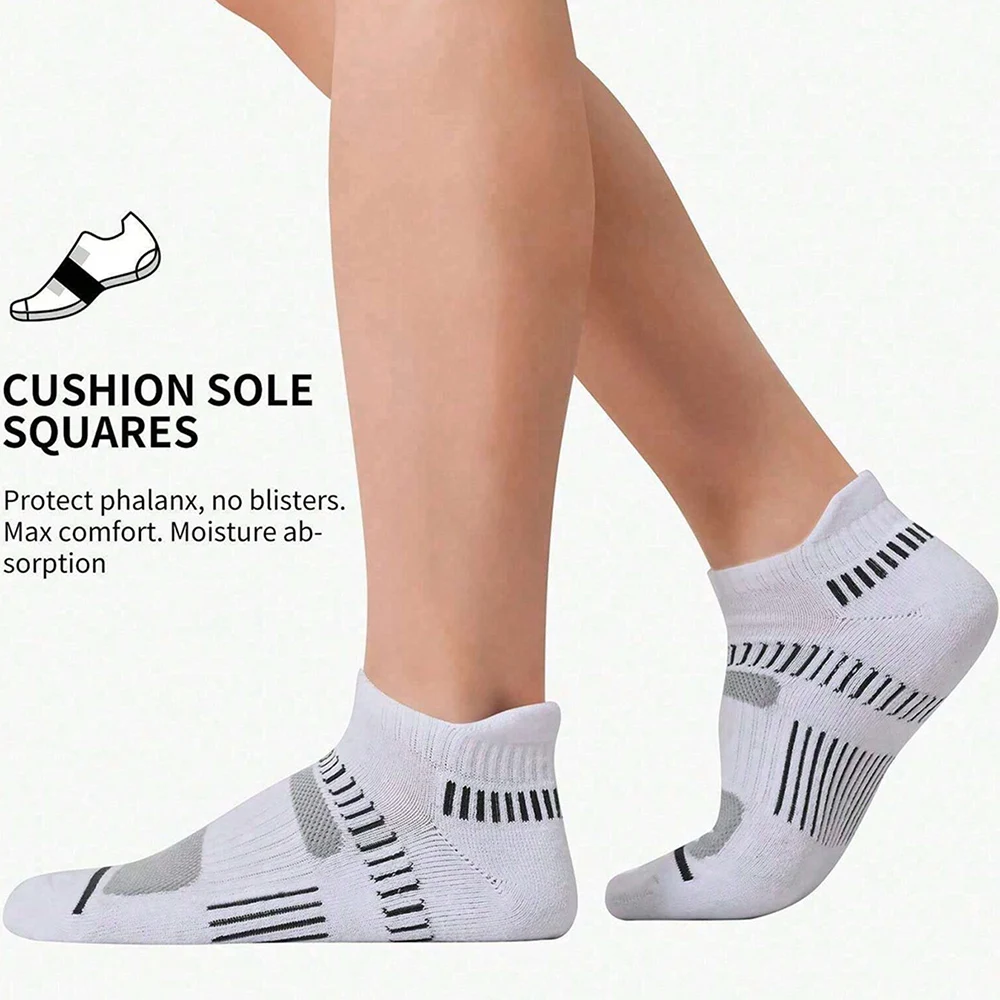 Compression Sports Socks - Breathable Quick Dry Running Fitness Socks for Men  Women 624 Pairs