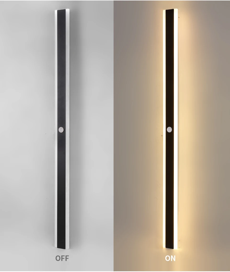 ตัวเลือกสินค้า โคมไฟ LED กันน้ำกลางแจ้ง พร้อม Motion Sensor
