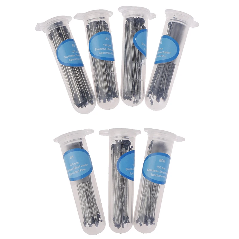 Insect Pins 100pcs Stainless Steel For School Lab Entomology