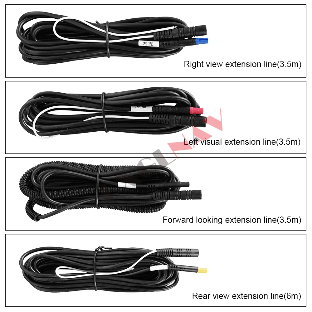 GXGLNAV 360&deg; Panoramic Camera 1080P AHD SONY 225 Rear / Front / Left Right Accessories For Car Multimedia Android Radio