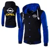 Men OPEL Car Fleece Hoodies Baseball Uniform Men's Hooded Sweatshirts Hoody Jersey Jackets 1