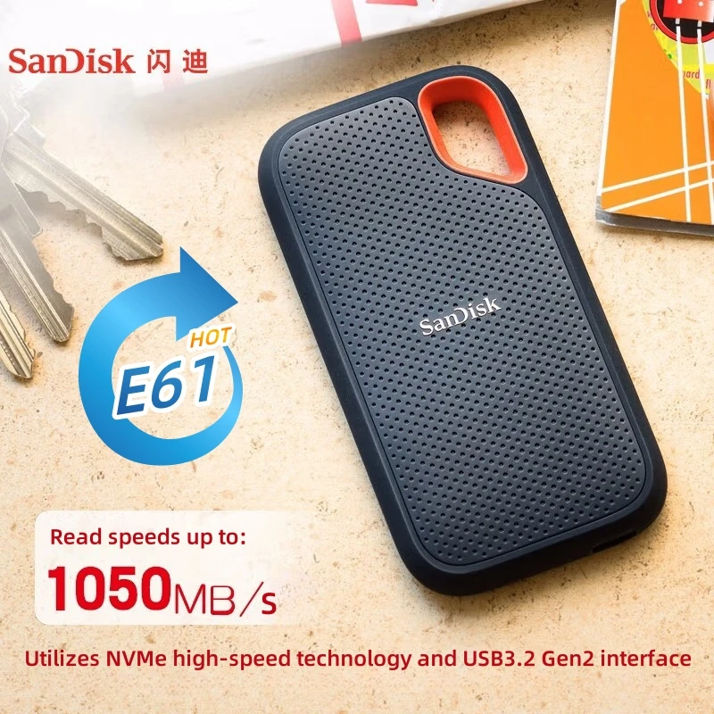 SanDisk E30 2個 セット1TB 外付けSSD Type-C S7d3b98caf96c4cafb037c00989532