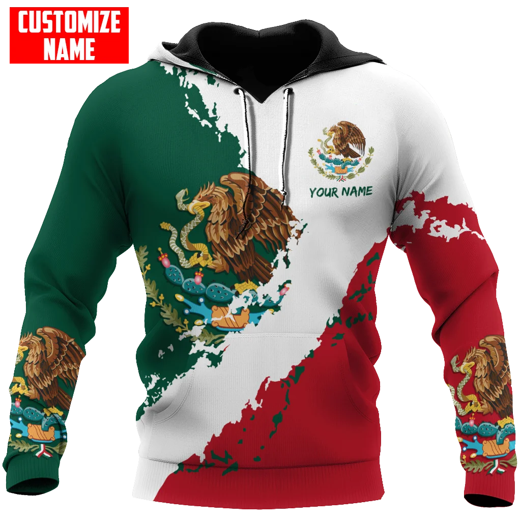 

Personalized Mexico Aztec Flag 3D All Over Printed Fashion Men's hoodies Unisex zipper pullover Casual Jacket Tracksuits TDD152