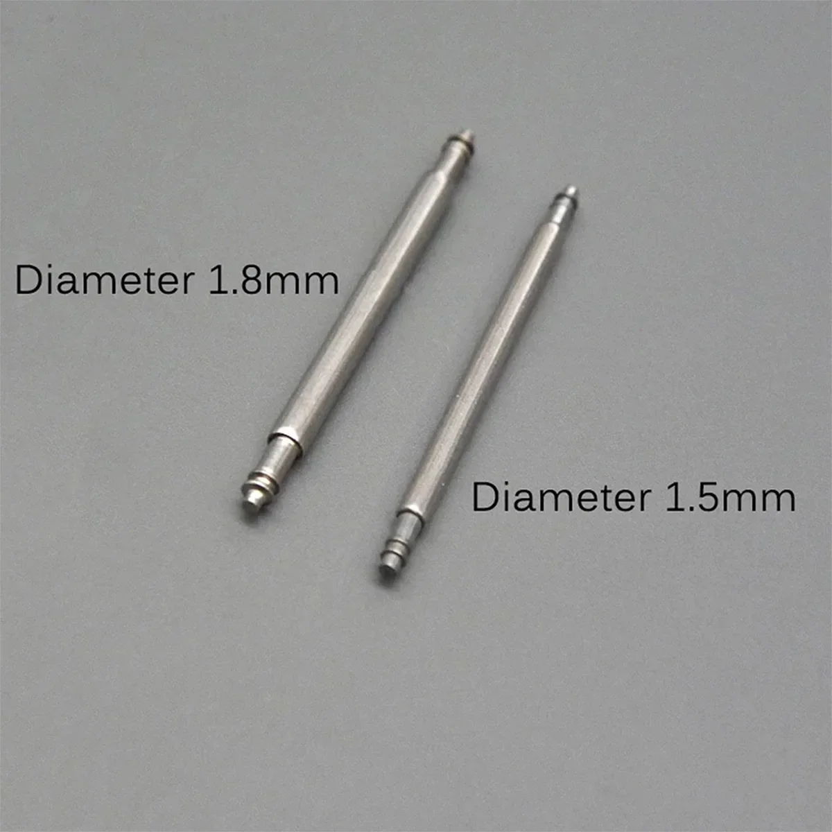 Premium Stainless Steel Spring Bars Set - Durable Watchband Repair Tools with Assorted Lengths and Diameters