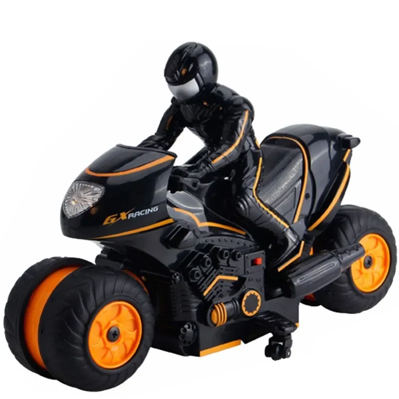 

Remote Control Motorcycle Boy Drifting Car 2.4G Electric Sidewalk Stunt Car 360 Degree Rotation High Speed Remote Control Car