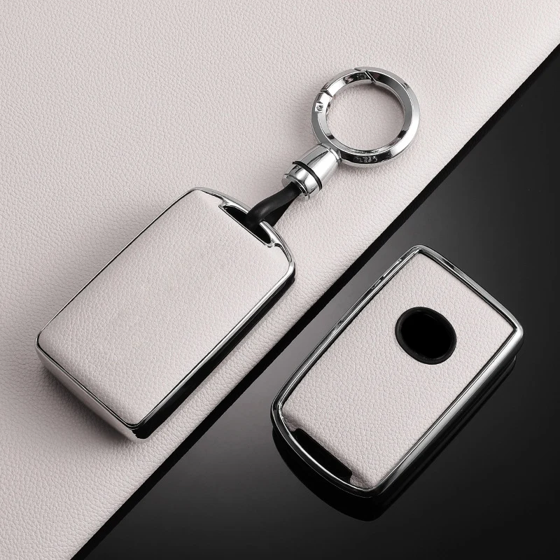 Key Case Key Case Cover Car Key Shell TPU Leather Car Key Case Full Cover Shell For Mazda 3 Alexa CX30 CX-4 CX5 CX-5 CX8 CX-8 CX-30 CX9 CX-9 Protector Fob Accessories