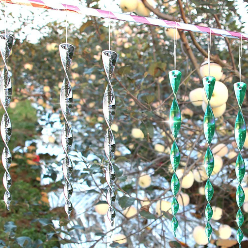 6PCBirdRepellentWindmillBirdDeterrentWindSpinnerReflective