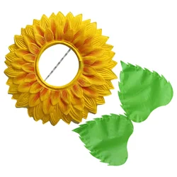 Sunflower Headgear for Dance Parties and Festivals - Fun Kids Costume Accessory (As Shown)