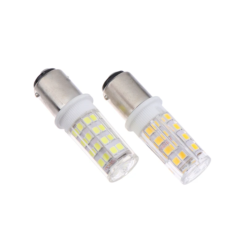 1Pc 220V BA15D 에너지 절약 옥수수 전구 크리스탈 램프 5W Led 조명 조명 재봉틀/보트/인테리어에 적합 높은 밝기