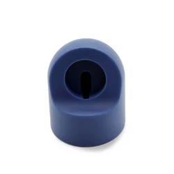 Silicone Charging Stand for Apple Watch with Cable Holder (Blue)