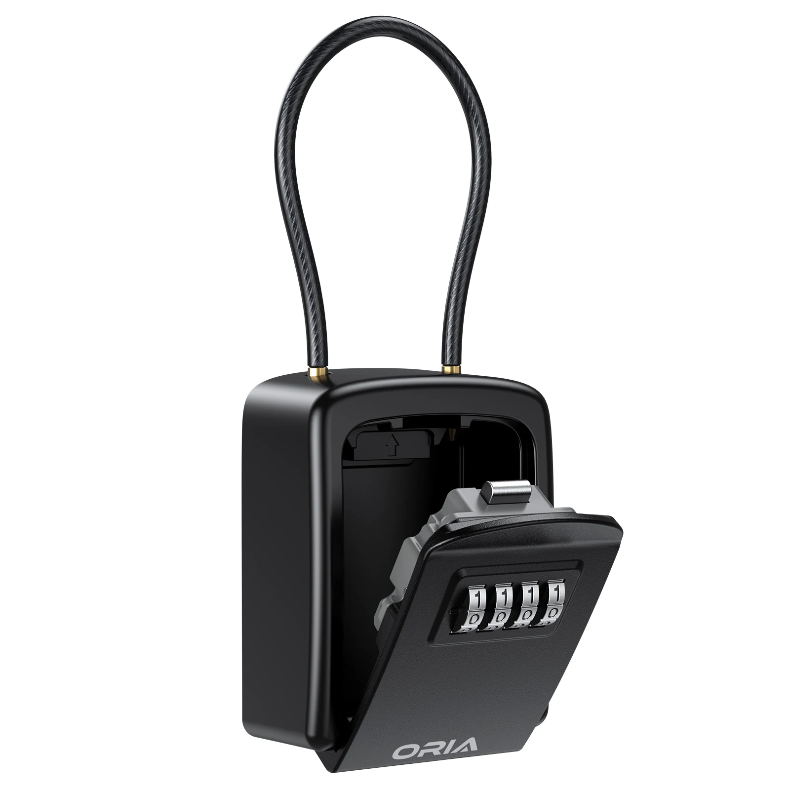 SecureLock Waterproof Key Safe with Removable Chain and 4-Digit Combination