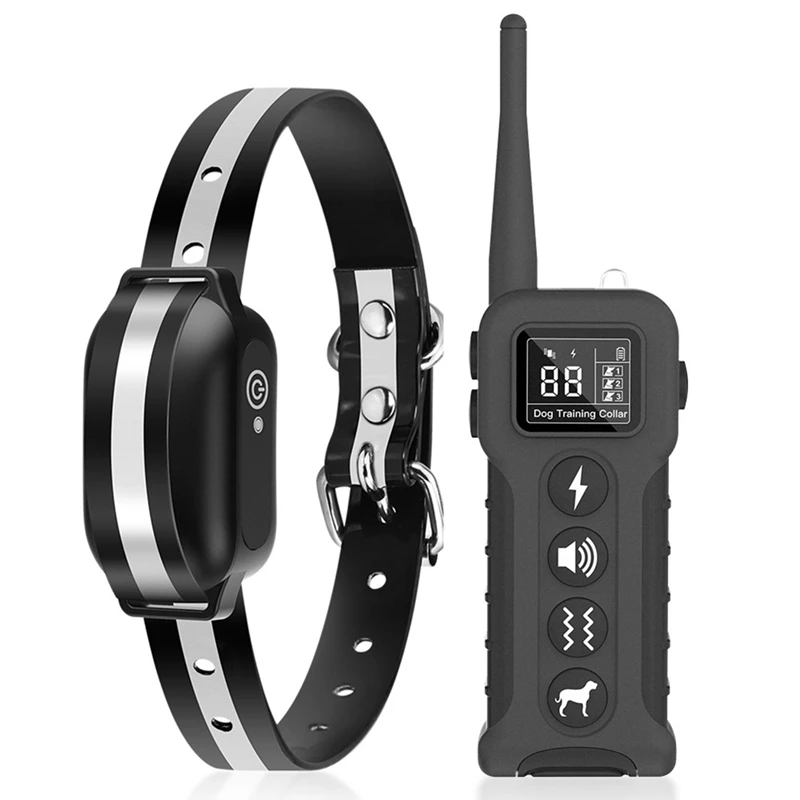 

Dog Trainer Remote Bark Stopper Pet Trainer Electric Training Collar Anti Bark Dog Collar Bark Stopper Collar