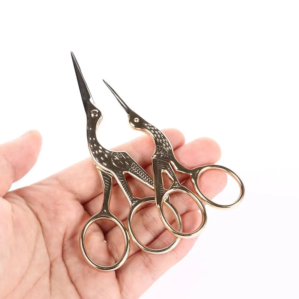 Description Picture 3 of itemStainless Steel Stork Embroidery Bird Cutters Crane Shears Sewing Tool Tailor Scissors Scissors
