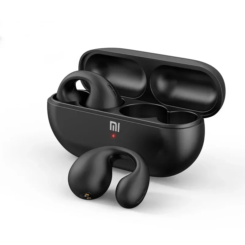 thumbnail image 1 of Auriculares Bluetooth Xiaomi TWS Auriculares inalámbricos de conducción ósea Auriculares con clip para la oreja abiertos Auriculares deportivos con sonido de alta fidelidad y micrófono, 1 of 5