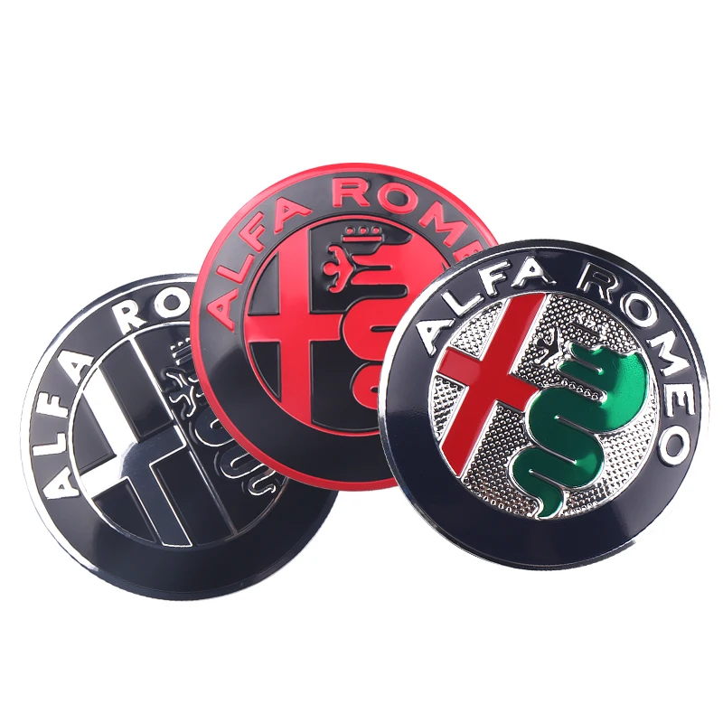 Sleek 4pc Set of 56mm Car Wheel Center Hub Cap Stickers - Auto Decoration Accessories