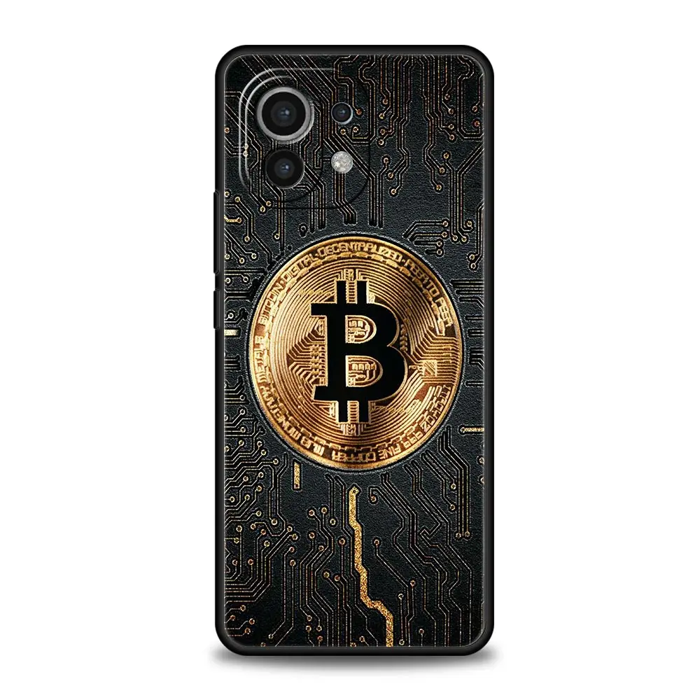 Luxury Bitcoin B Design Soft TPU Phone Case Cover