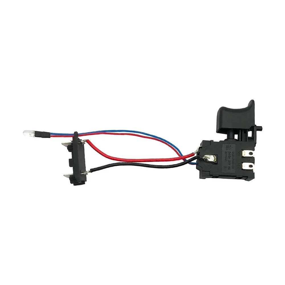 Trigger Switch Universal 21V Plastic for Electric Drill Dustproof Speed Control Push Button Trigger Switches