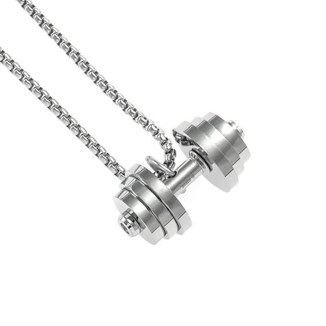 Titanium Steel Dumbbell Pendant Gym Fitness Equipment - Temu