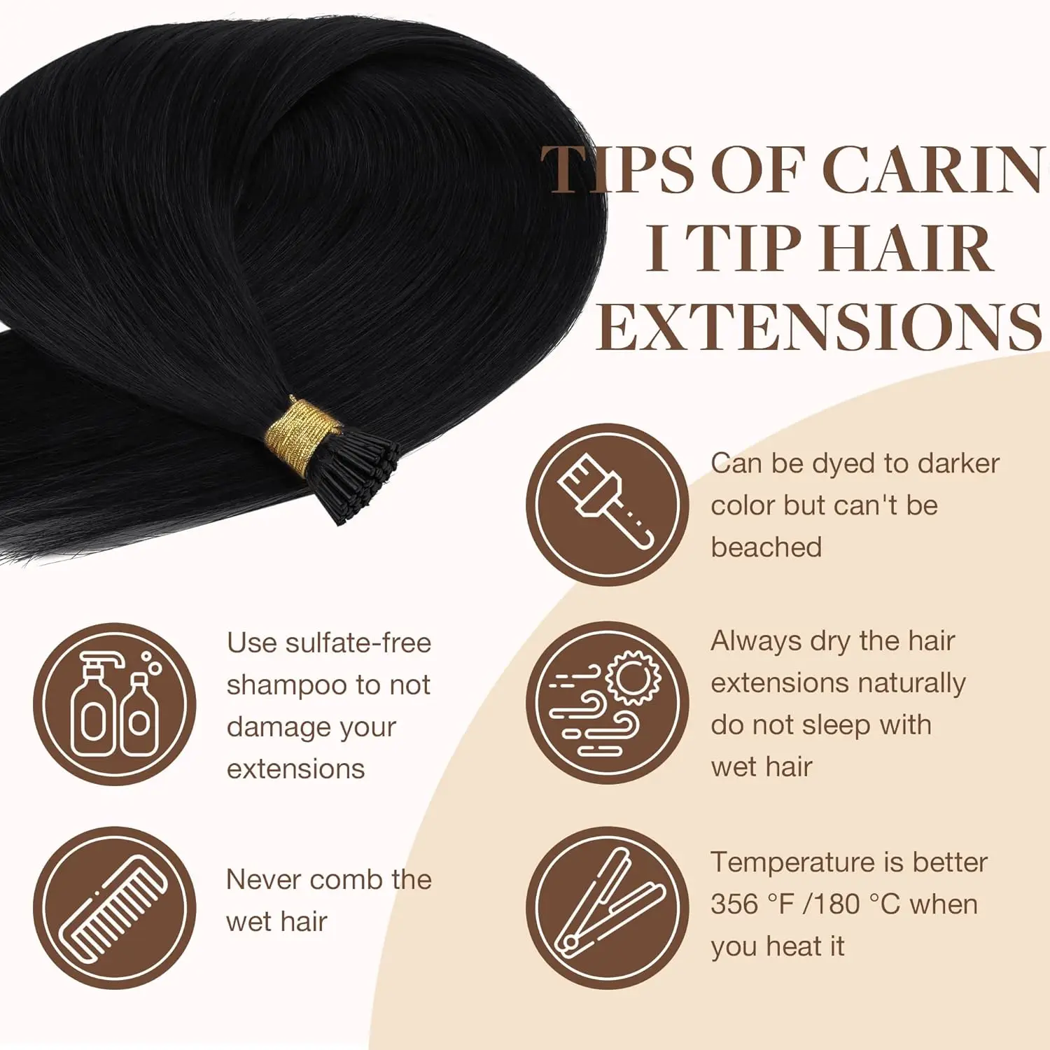 16A 고밀도 벌크 헤어 100% 리얼 버진 스트레이트 인모 벌크 연장 번들 I팁 V팁 플랫팁 나노 링 브레이딩