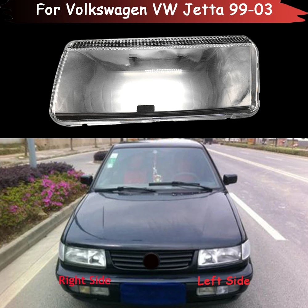

Car Headlamp Auto Transparent Lampshade Lamp Shell Headlight Lens Glass Cover For Volkswagen VW Jetta 1999 2000 2001 2002 2003