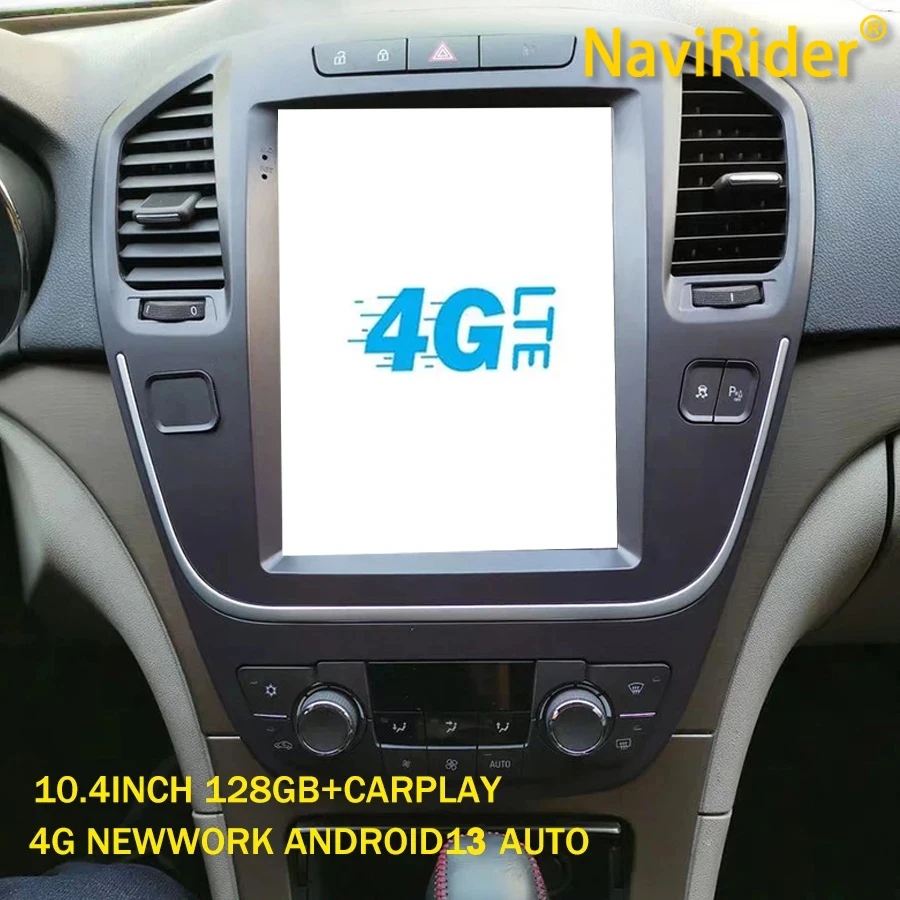 Brown Tesla Screen Android 13 Screen CARPLAY Car Stereo For Opel Insignia  Radio Multimedia Autoradio Video Player GPS Navigation