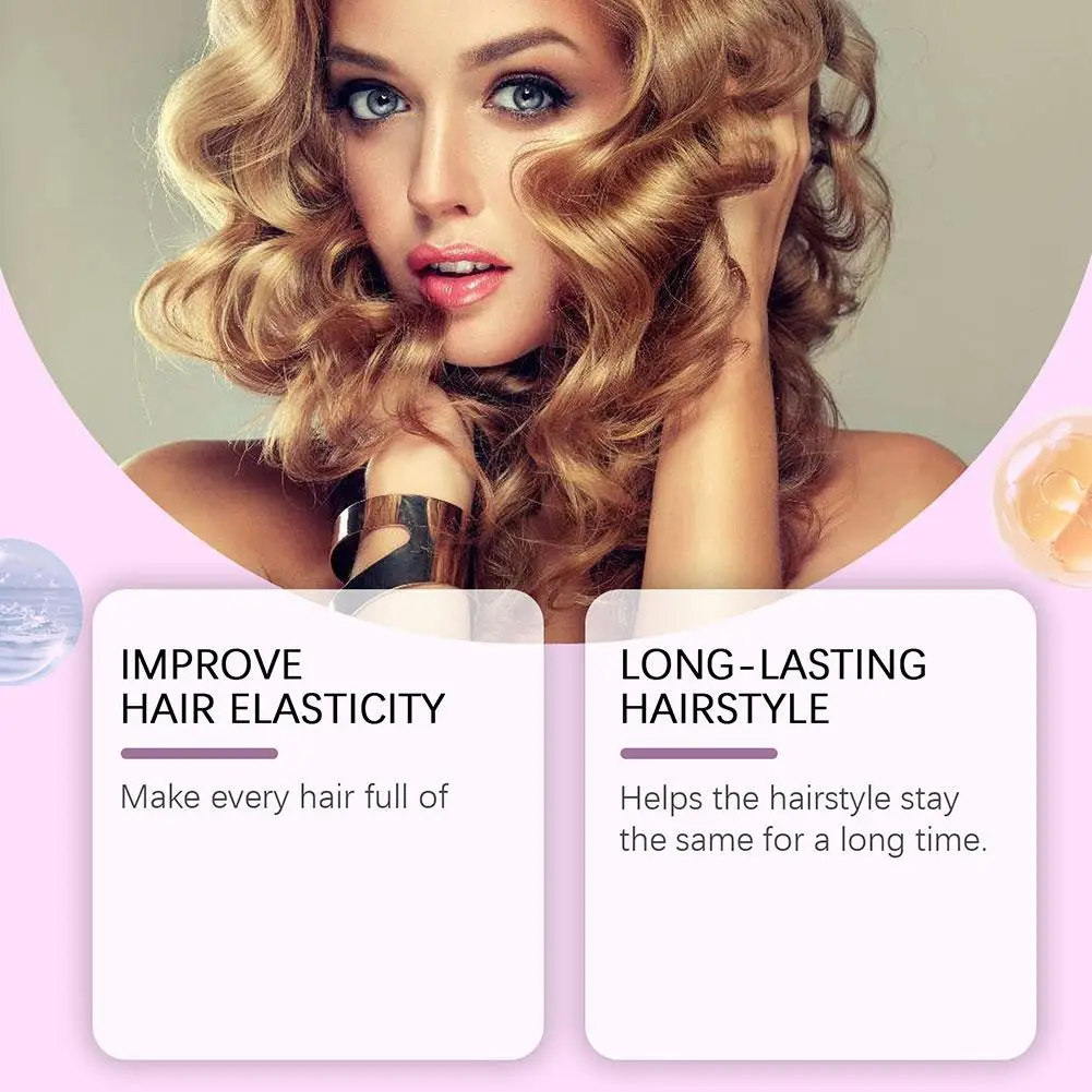 Curl Defining Cream Control Frizz Moisturizing Smooth Curly Hair Care Products Improve Volume Reduce Broken Hair Styling Lotion