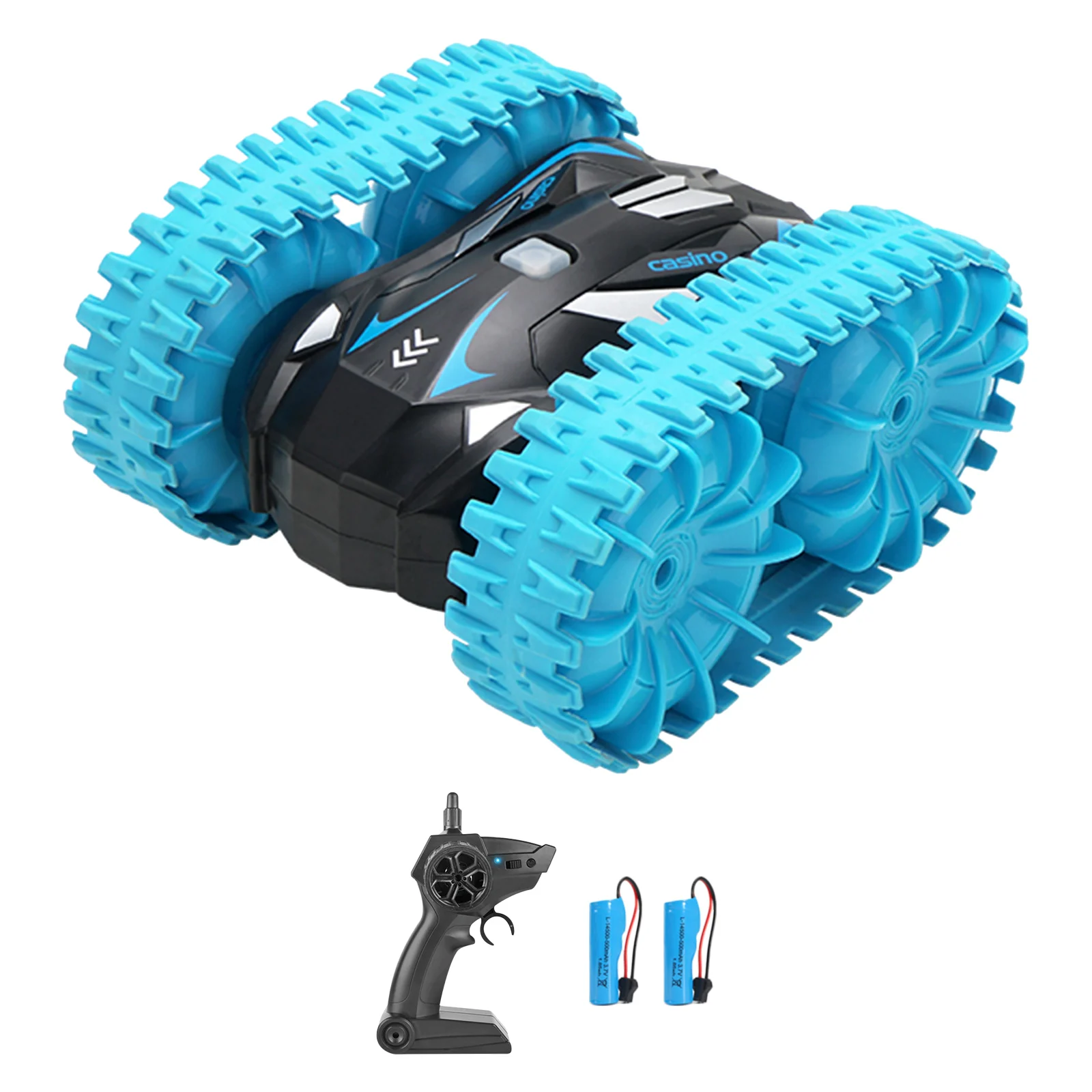 1/20 Rc Car Remote Control Tank Stunt Car Waterproof Double Side