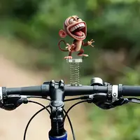 Funny Car 2D Acrylic Monkey Pendant Personalized Decor Pendant Bobblehead Cartoon Dashboard Decor Car Interior Accessories 5