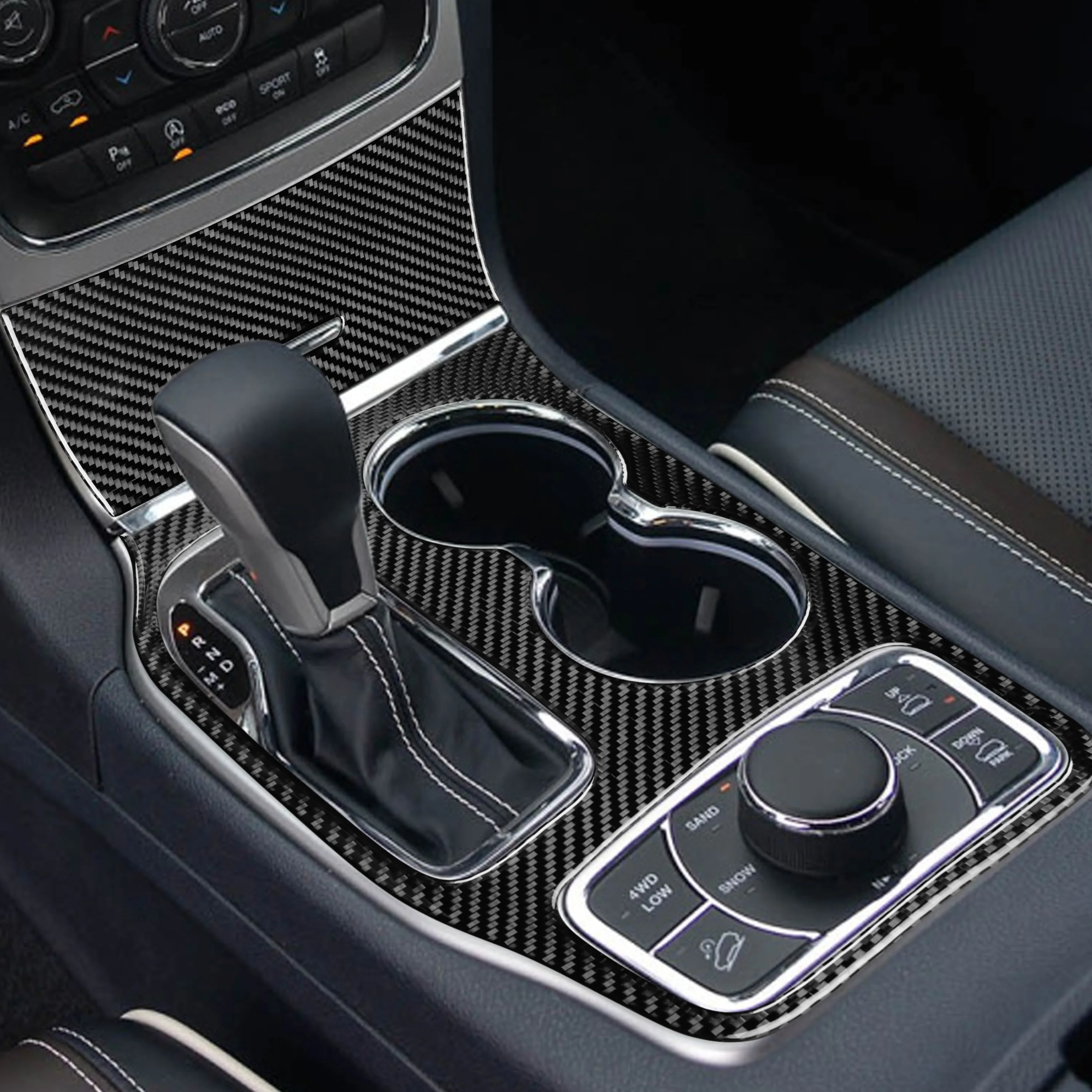 ジープグランドチェロキー2014-2018アクセサリー車のカーボン