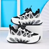 Children's Casual Sneakers Anti-slip Boys Sports Shoes Spring New Mesh Breathable Rotating Button Kids' Running Shoes 1