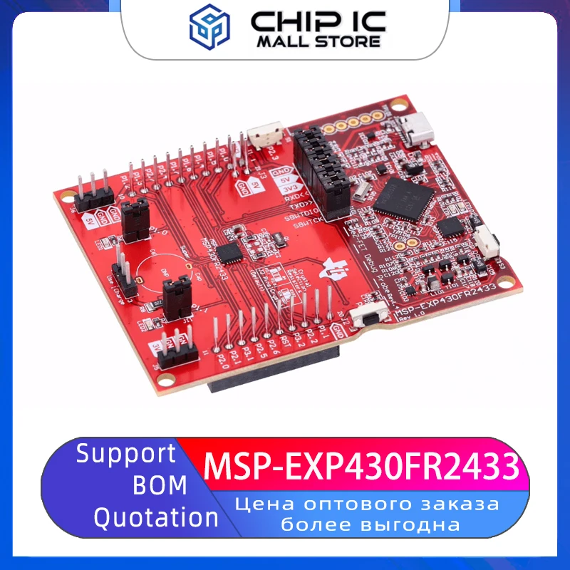 Msp-Exp430Fr2433 Muslimmcu Launchpad Kit Di Sviluppo Nuovo Stock