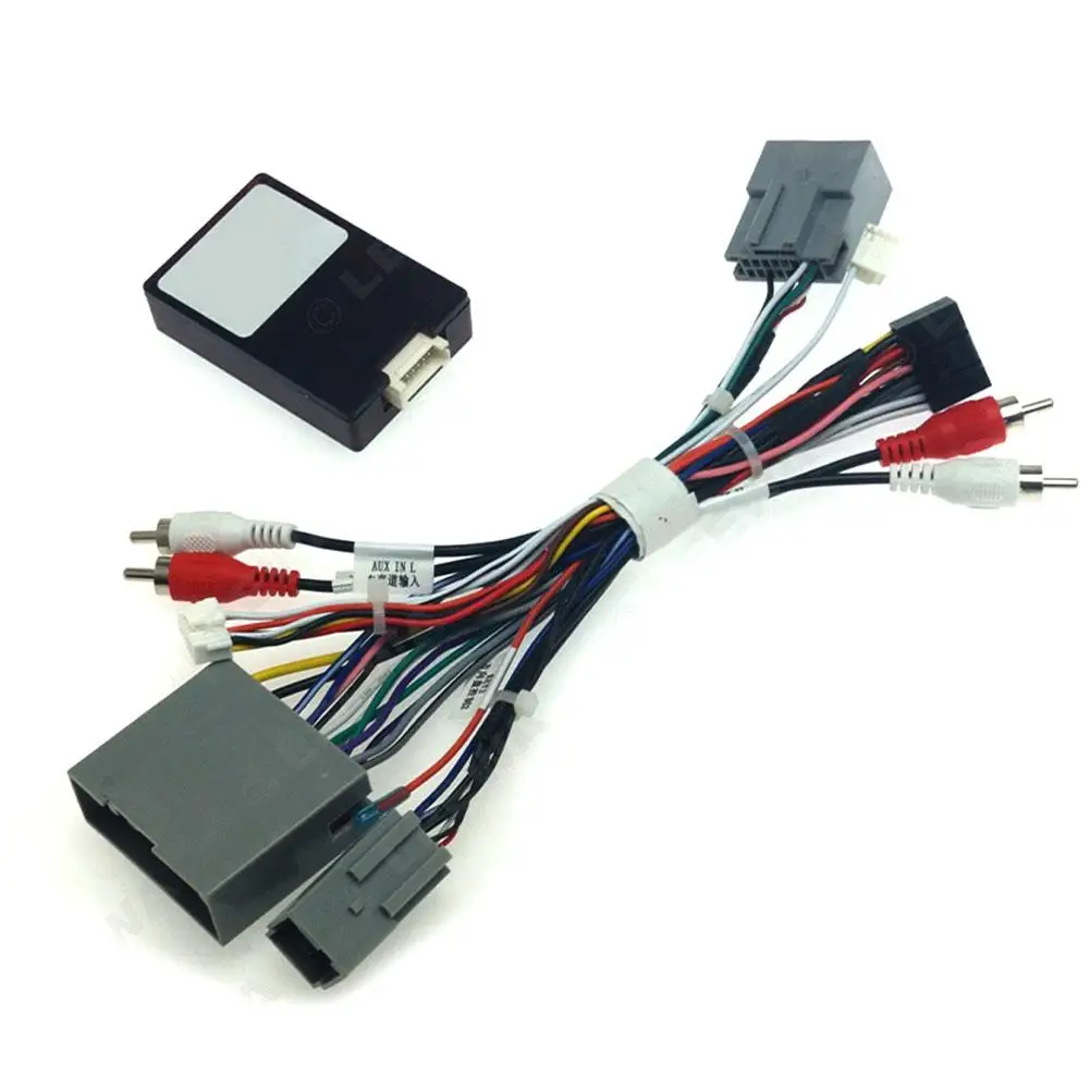 

Car 16pin Android Audio Wiring Harness with Canbus Box Navigation Power Cord Compatible For Chevrolet Blazer 2007-2011