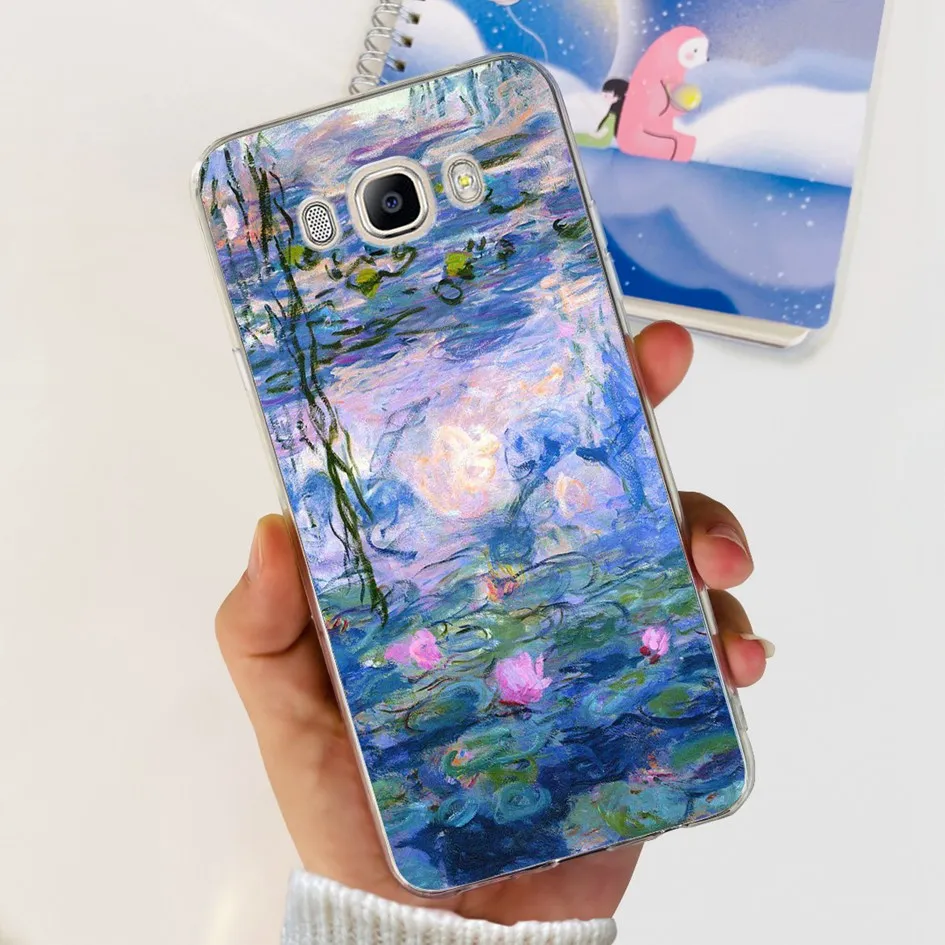 Floral Clear Silicone Soft Phone Case Cover
