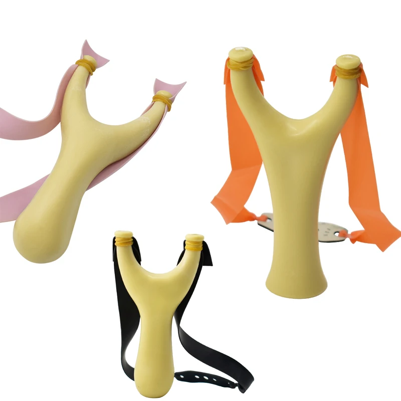 

One-piece High-quality Resin Slingshot Strong and Cheap Sling Toy Outdoor Sports Children's Toys Traditional Rubber Band Sling