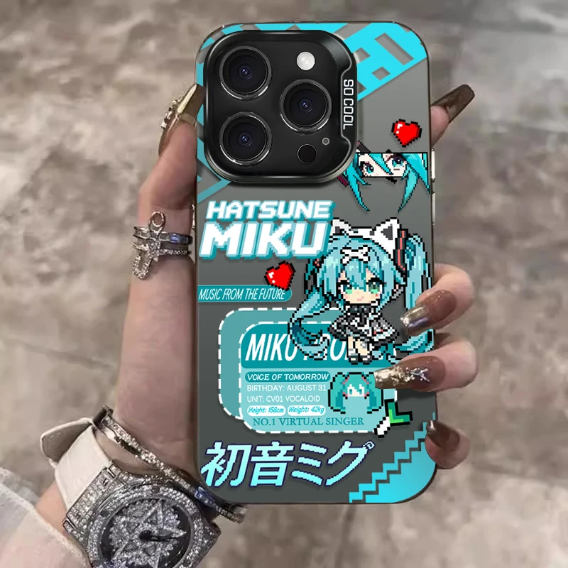 Hatsune Miku Pixel Art Smartphone Case