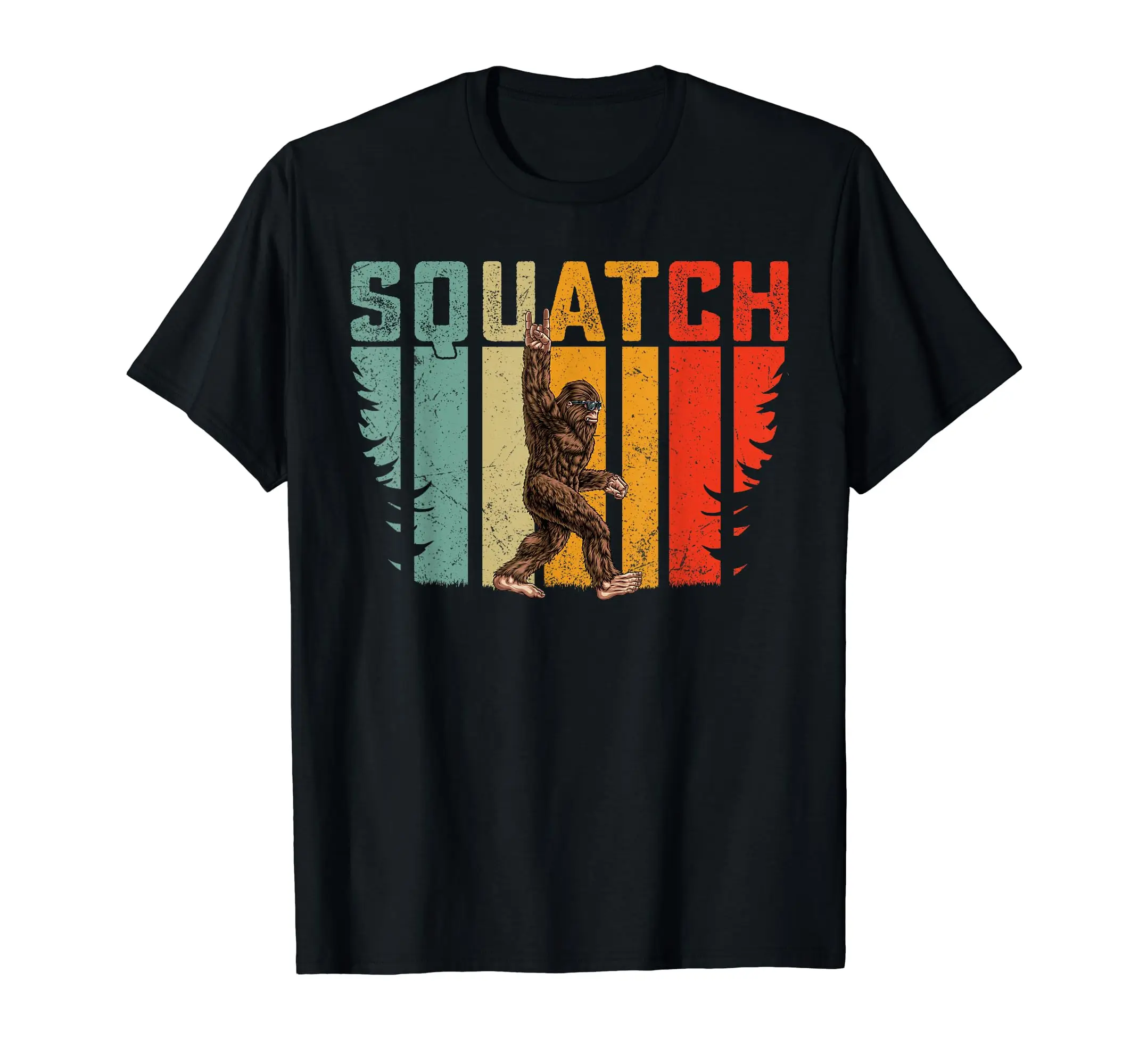 

Смешная футболка Bigfoot Squatch, надпись «верь в тебя»