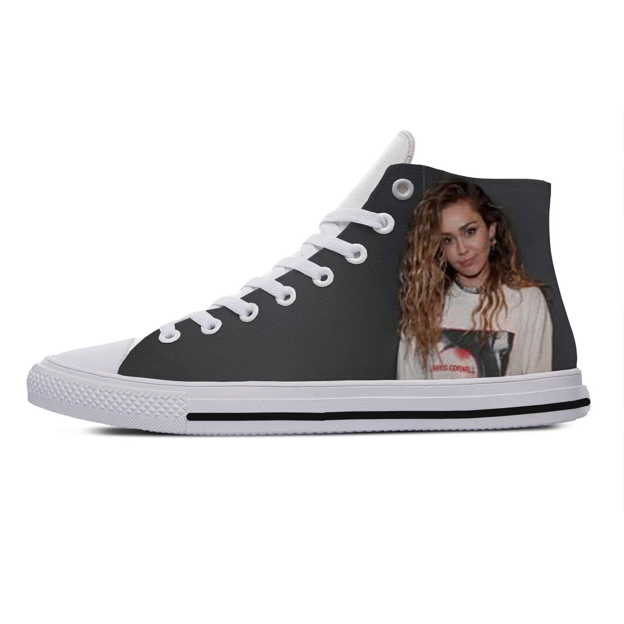 Hot Cool Fashion Pop New Summer High Quality Sneakers Handiness Casual Shoes Men Women Miley Cyrus Casual High Help Board Shoes