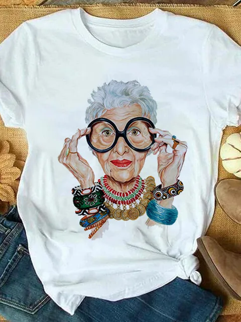 Yellow T-shirt Women Summer Print Lady Casual T Shirt Tops Harajuku Streetwear Short Sleeve Tshirt,Drop Ship P6018A-White