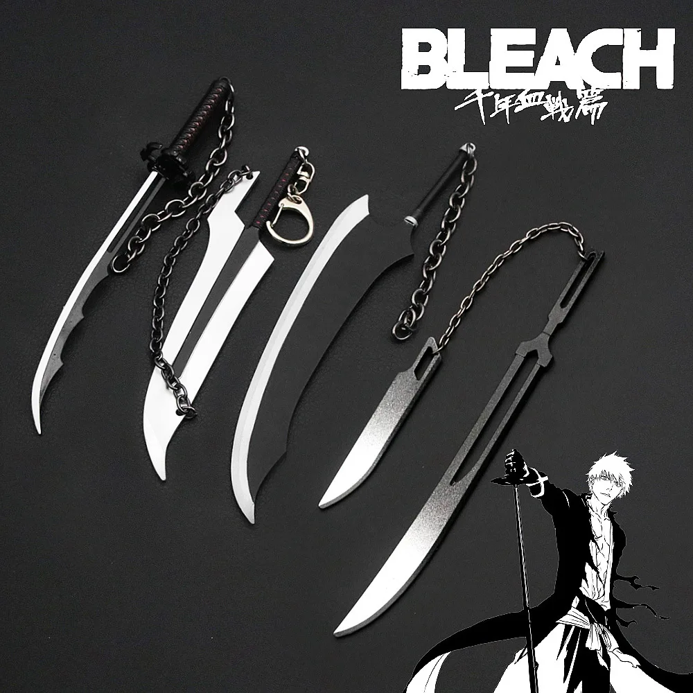 Bleach Millennium bloody battle Keychain Kurosaki Ichigo Sword Key