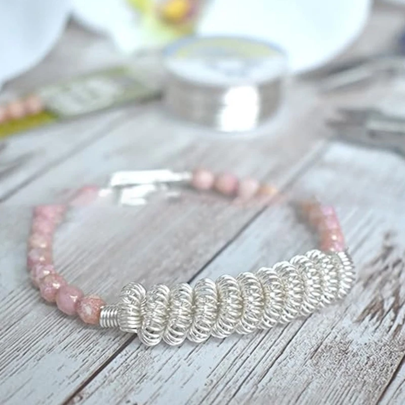 Handmade 밧줄 기술을 위한 공구를 만드는 스테인리스 철사 코일어 C 모양 봄