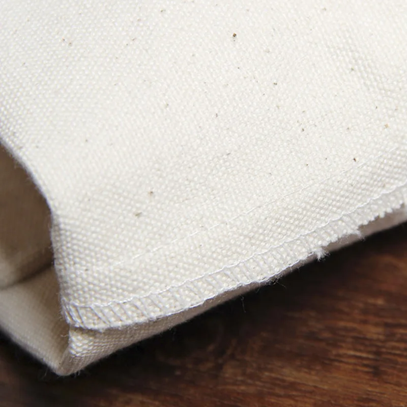 48x60cm 65x75cm 75x120cm Cotton Canvas Drawstring Storage Bag Home Large Size Clothes Quilt Toy Organizer Sundries Storage Sacks 6